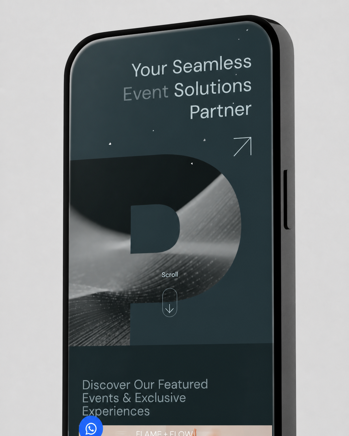 Platform4 - Vancouver Event Space mobile website preview