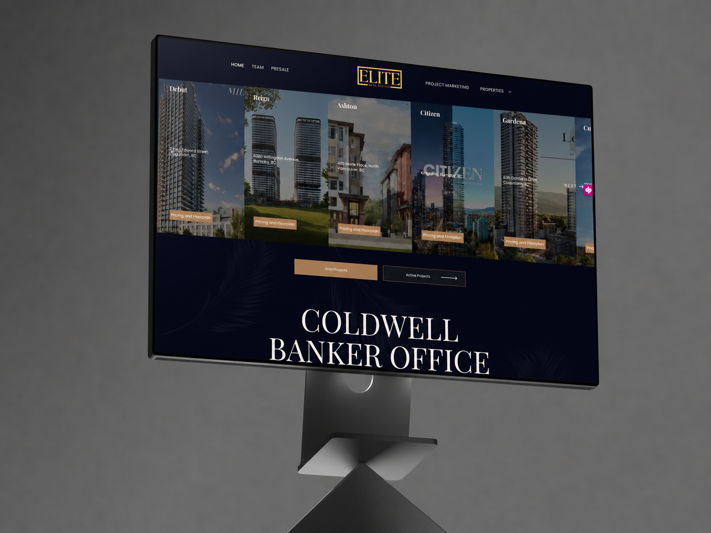 Vancouver Elites website case study cover